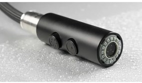 Deante BQO_N72M - Rubinetto lavello con doccetta estraibile OLFATO nero