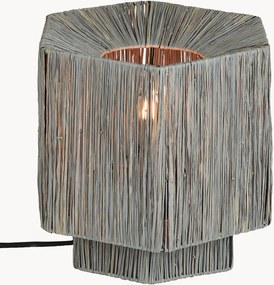 Lampada da tavolo in rafia Panama