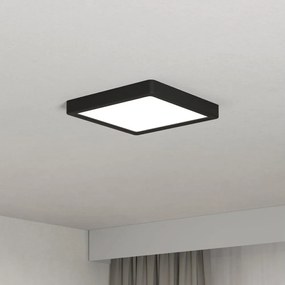 Eglo 901303-LED Plafoniera FUEVA LED/10,5W/230V 2700/4000/6500K 22x22cm nero