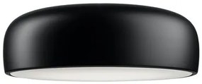 Flos Smithfield Ceiling Lampada 60 cm da soffitto a luce diretta in alluminio Nero Opaco