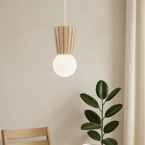 Argon 8951 - Lampadario a sospensione per bagno VOLANTE su cavo 1xG9/6W/230V IP44 beige