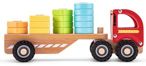 Camion in legno per smistamento e impilamento