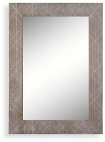 Specchio da parete Versa Legno di paulownia Specchio 2 x 76 x 54 cm