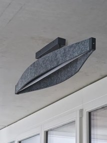 Osram - Plafoniera LED da soffitto DECOR FLAT LED/23W/230V grigio