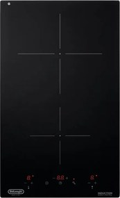 Piano cottura induzione 2 zone L 30 cm LM 32 N DE'LONGHI nero