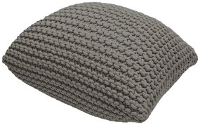 Pouf cuscino grigio in maglia - Bonami Essentials