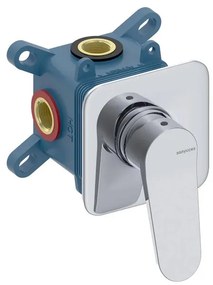 Rubinetto per doccia ad incasso monocomando Air cromo lucido