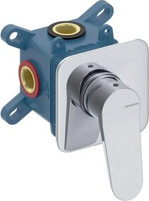 Rubinetto per incasso doccia monocomando Air cromo lucido