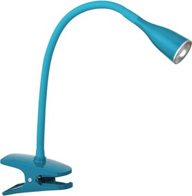 Rabalux 4195 - Lampada da scrivania a LED con clip JEFF LED/4,5W/230V blu
