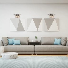 Applique di cristallo CHELSEA 2xE14/40W/230V cromo