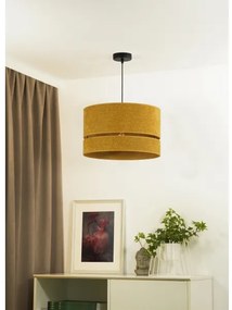 Duolla - Lampadario a sospensione con filo DOUBLE 1xE27/15W/230V diametro 40 cm arancione
