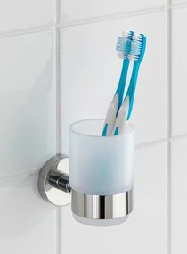 Tazza da parete bianca per spazzolini Uno Bosio - Wenko