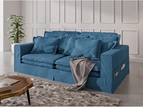 Divano blu 236 cm Nora – Ropez