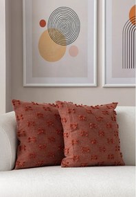 Federe decorative in set 2 pz 43x43 cm Tuffet – Mioli Decor