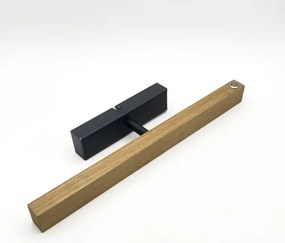 Lampada per quadri LED VERDE LED/5,5W/230V 3000K 46 cm rovere/nero