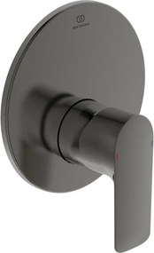 Rubinetto per doccia ad incasso1 via Concept Air grigio satinato IDEAL STANDARD
