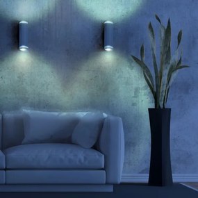 Faretto da parete PARIGI 2xGU10/10W/230V bianco