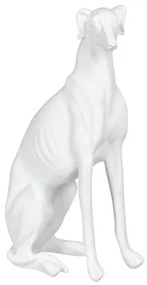 Statua Decorativa Bianco Cane 19 x 12 x 37,5 cm