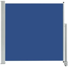 Tenda Laterale Retrattile per Patio 160x300 cm Blu