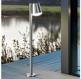 Eglo 97485 - Lampada LED dimmerabile CALDIERO-C 1xE27/9W/230V cromo opaco IP44