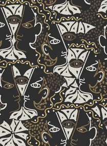 Lelievre Carta da parati Union - Modore Metallic