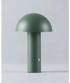 Lampada da Tavolo LED Senza Fili (Ø15 cm) Biar Verde Flora - The Masie