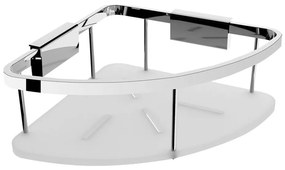 NIMCO Ki 14008-B-26 - Mensola a muro per doccia KIBO cromo lucido