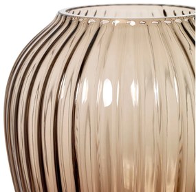 Vaso in vetro marrone fatto a mano Hammershøi - Kähler Design