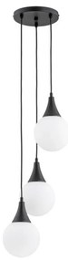 Lampadario a sospensione con filo GEMINI 3xE14/40W/230V