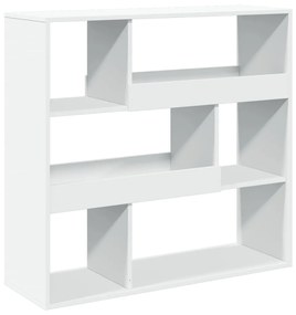 Libreria/divisorio bianco 100x33x94,5 cm