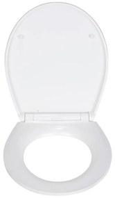 Sedile per WC con chiusura automatica 37,5 x 44,5 cm Agate - Wenko
