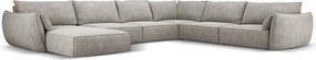 Divano angolare grigio chiaro (angolo destro) Vanda - Mazzini Sofas