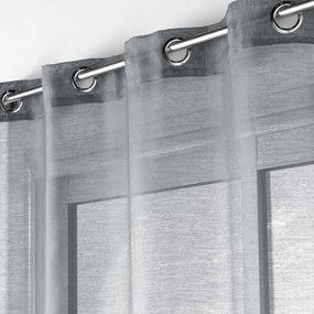Tenda in voile grigio 140x240 cm Lissea - douceur d'intérieur