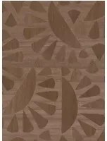 Moooi for Arte Carta da parati Woodblock Beetle Flora - Walnut