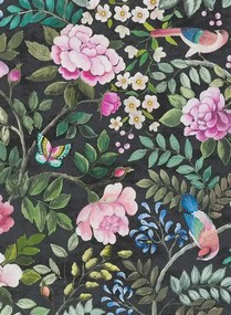 Designers Guild Carta da parati Porcelaine de Chine - Noir
