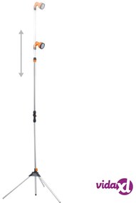 vidaXL Doccia da Giardino con Treppiede 221 cm in Alluminio