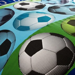 Set copripiumino e federa per bambini Football, 135 x 200 cm - Catherine Lansfield