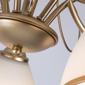 Brilagi - Lampadario a plafone FRED 5xE27/60W/230V Ø 59 cm oro