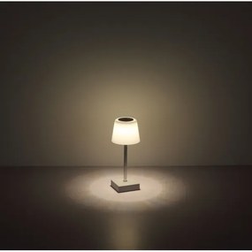 Globo 28061W - Lampada da tavolo LED dimmerabile XAYDEN LED/2W/5V 800mAh bianca