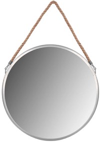 ROTONDO SPECCHIO CON CORDA 40CM silver KLMH-0410S-1