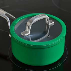 Pentola con coperchio incluso/con superficie in ceramica adatta all'induzione 1,3 l Meda 3.0 – FABINI