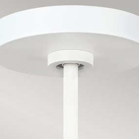 Lampadario Contemporaneo Asher Acciaio Bianco Opaco Vetro 5 Luci E14