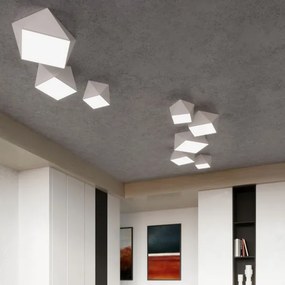 Plafoniera HEXA 2xE27/60W/230V bianca