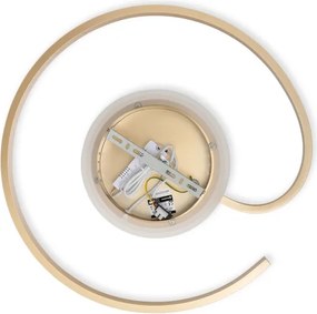 Brilagi - Plafoniera LED dimmerabile SPIRAL LED/56W/230V 3000/4000/6000K+telecomando