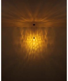 Globo 15786H - Lampadario a sospensione con filo SALVY 1xE27/60W/230V diametro 21 cm arancione