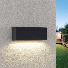 Lindby Jarte applique LED da esterni, 24 cm down