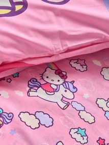 Sinsay - Set di biancheria da letto Hello Kitty - orchidea
