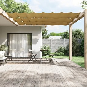 Paravento Verticale Beige 60x1000 Cm İn Tessuto Oxford /