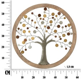 Decorazione da parete Alberto, ø 61 cm Albero Della Vita - Mauro Ferretti