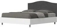 Letto Matrimoniale 160x190 cm Senza Rete Grace Grigio